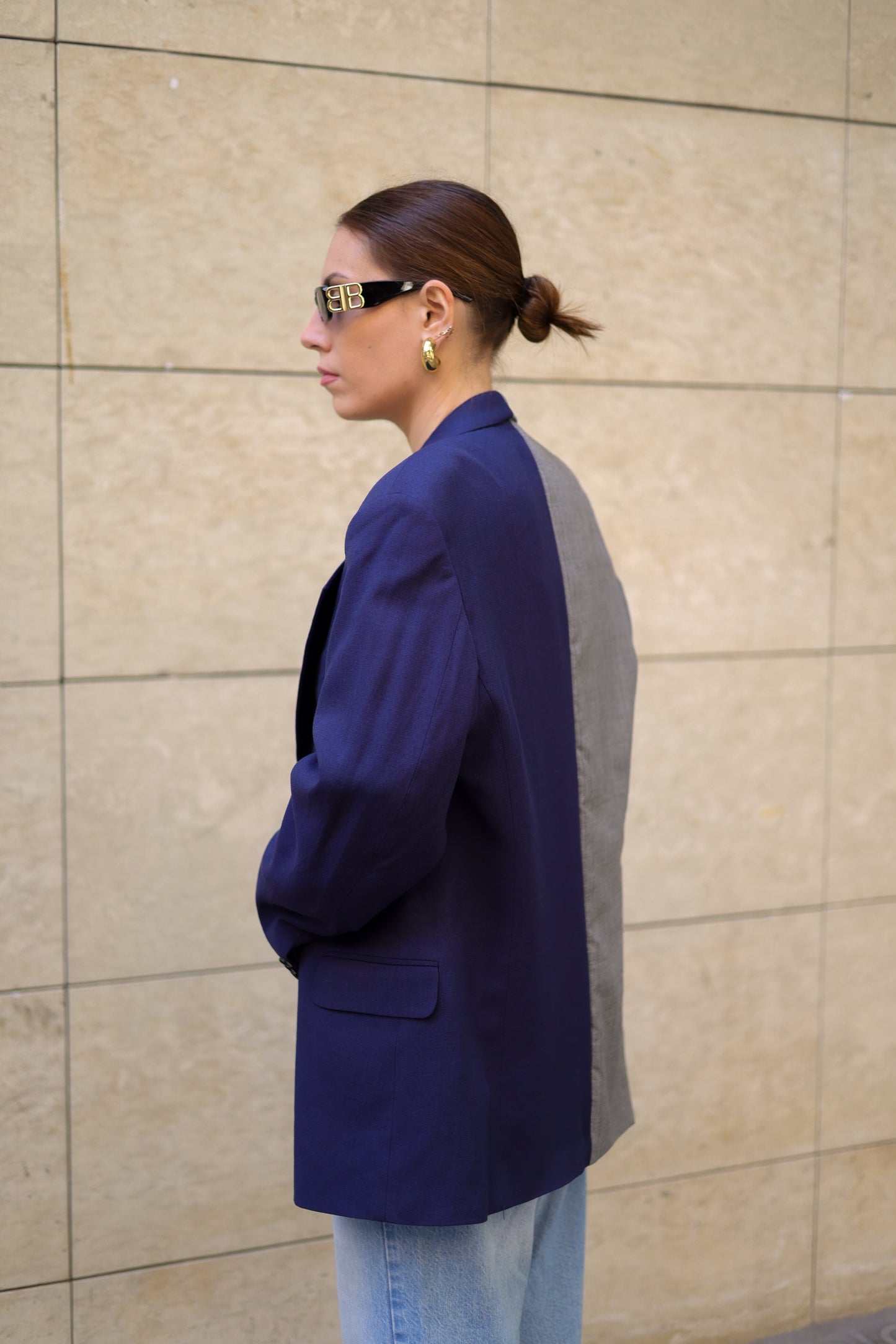 CONTRAST BLAZER 044 vidalyestudio
