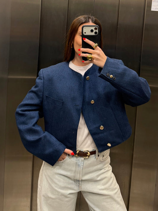 COLLAR BLAZER 005 vidalyestudio