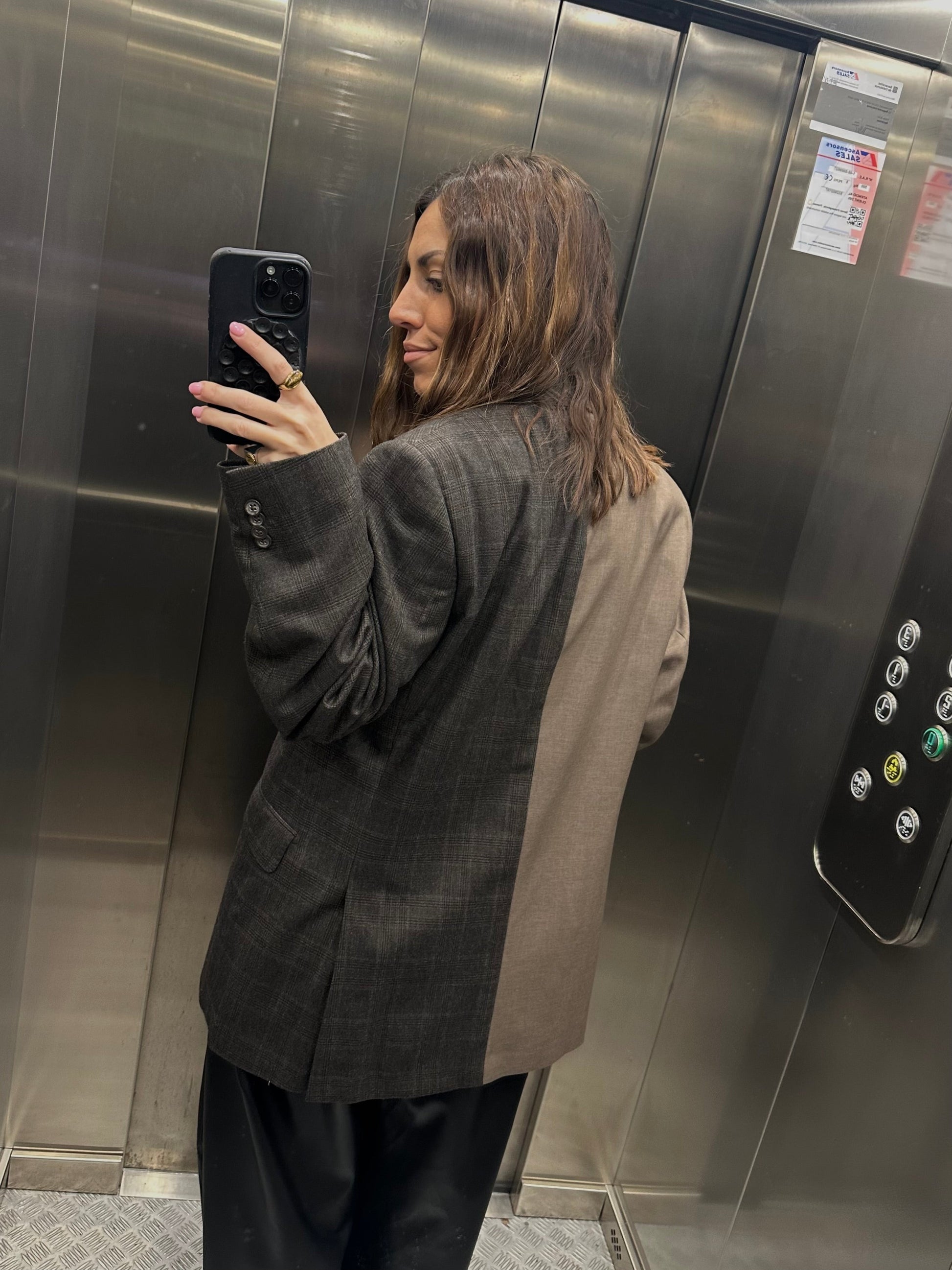 CONTRAST BLAZER 057 vidalyestudio