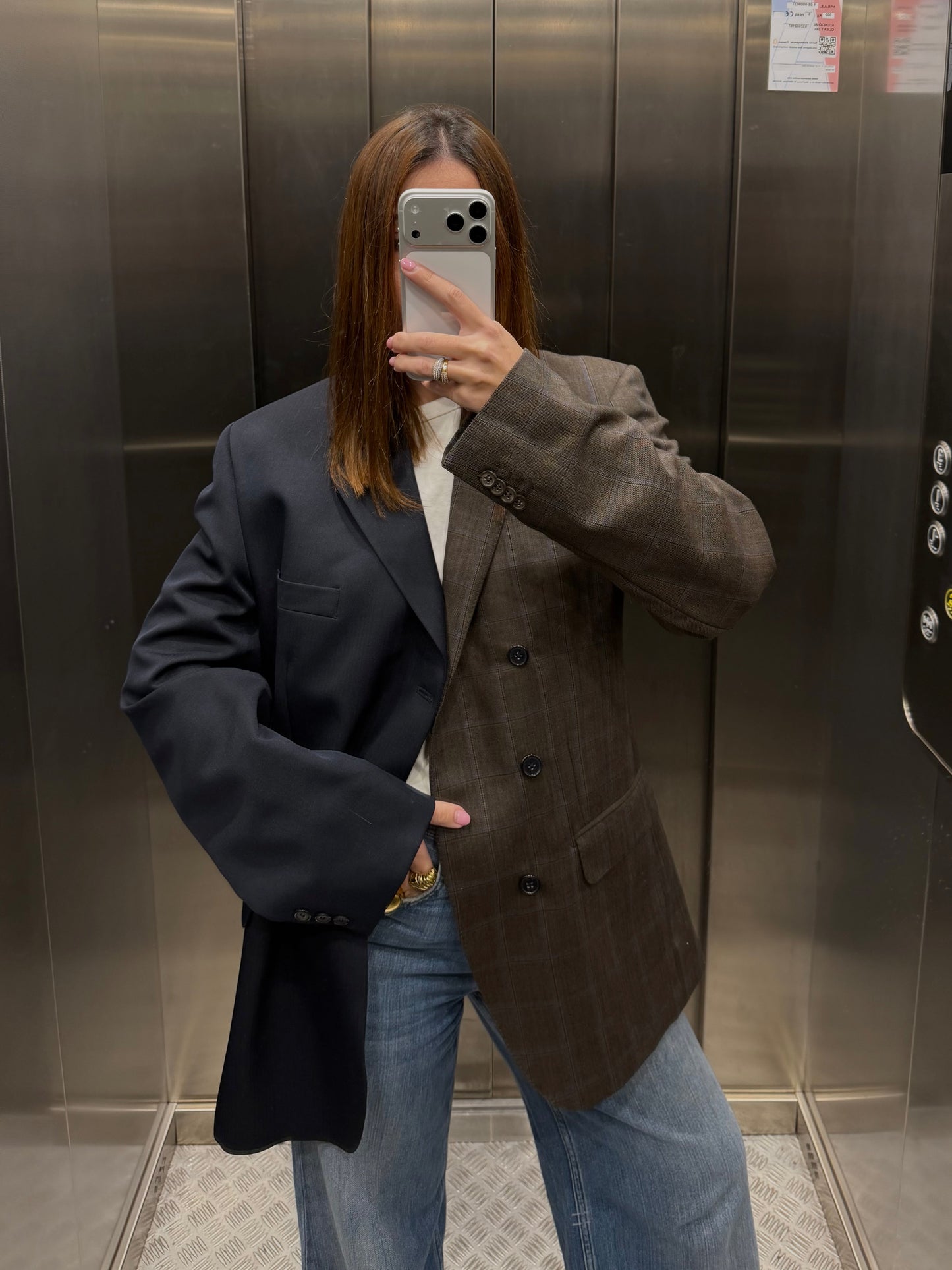CONTRAST BLAZER 061 vidalyestudio