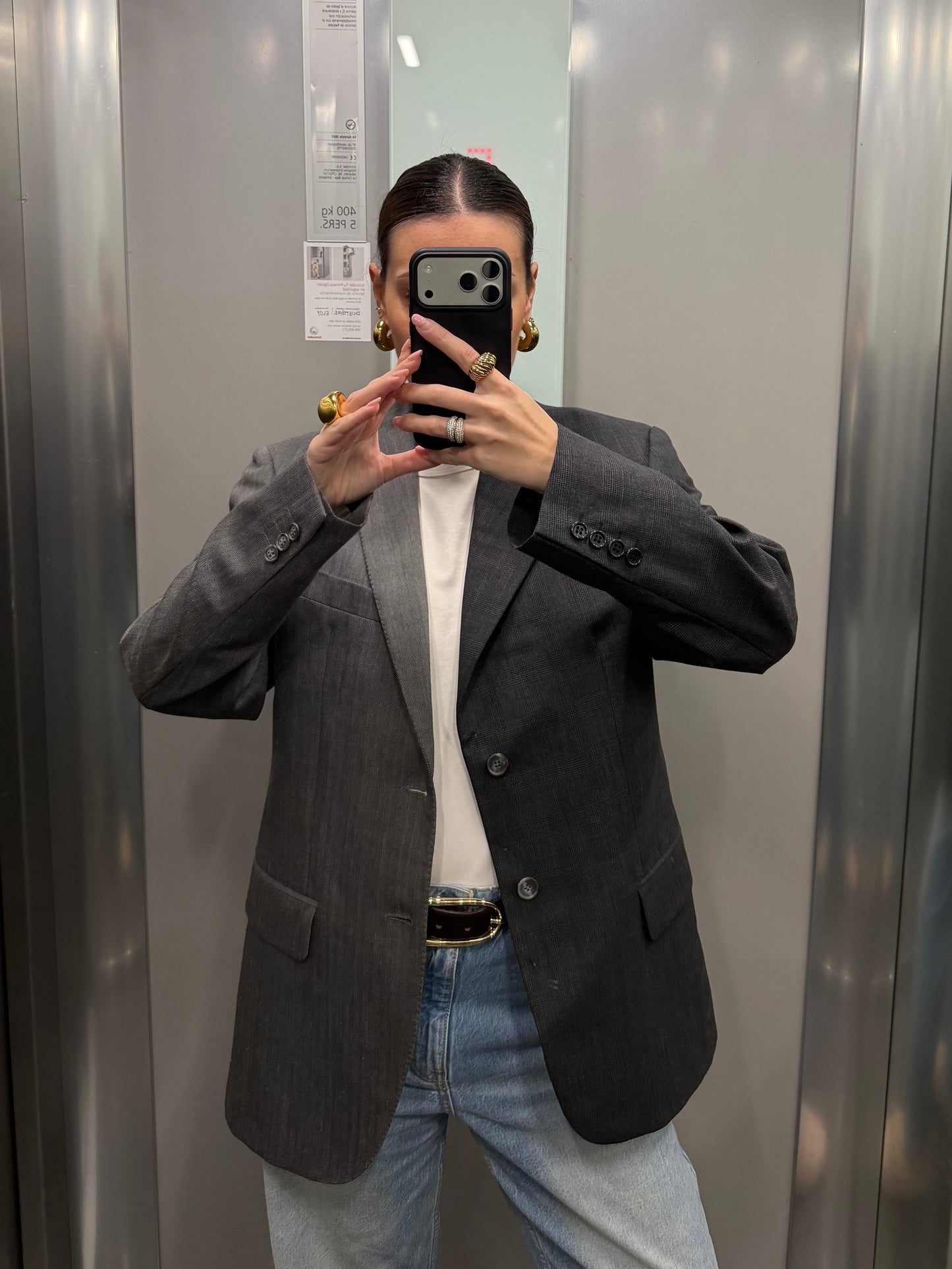 CONTRAST BLAZER 092 vidalyestudio