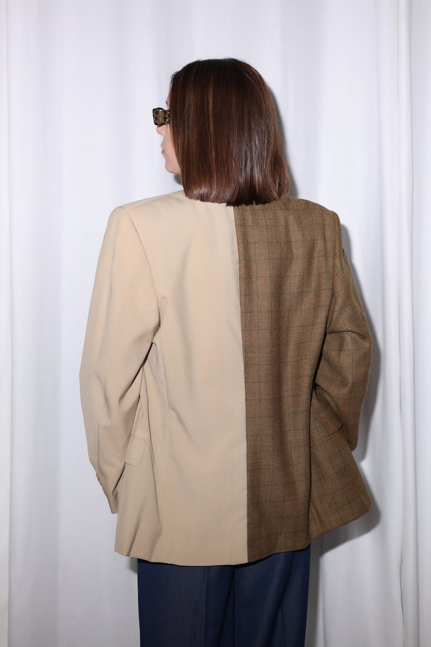 CONTRAST BLAZER 003