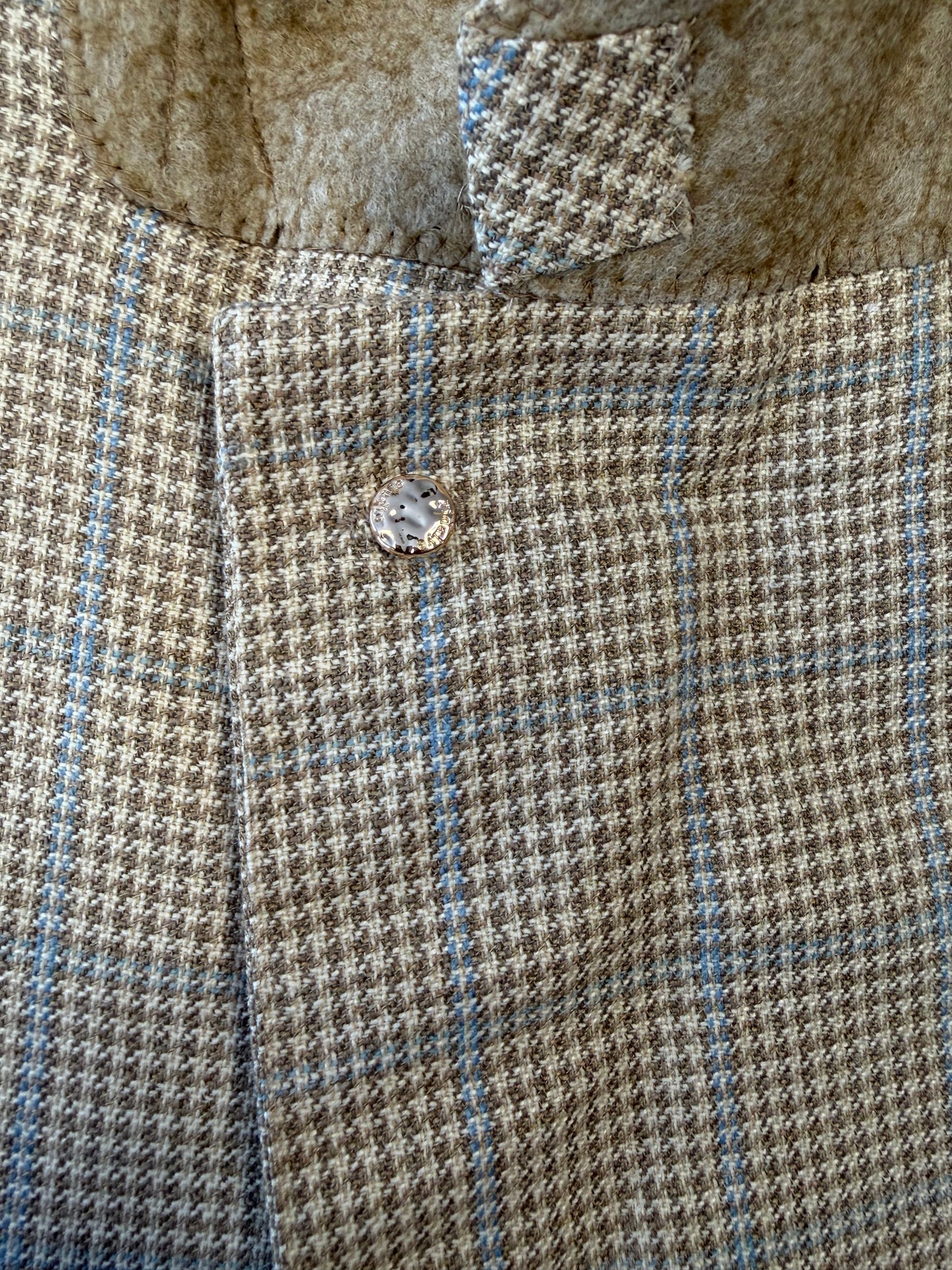 CROP GOLDEN BLAZER 031 vidalyestudio