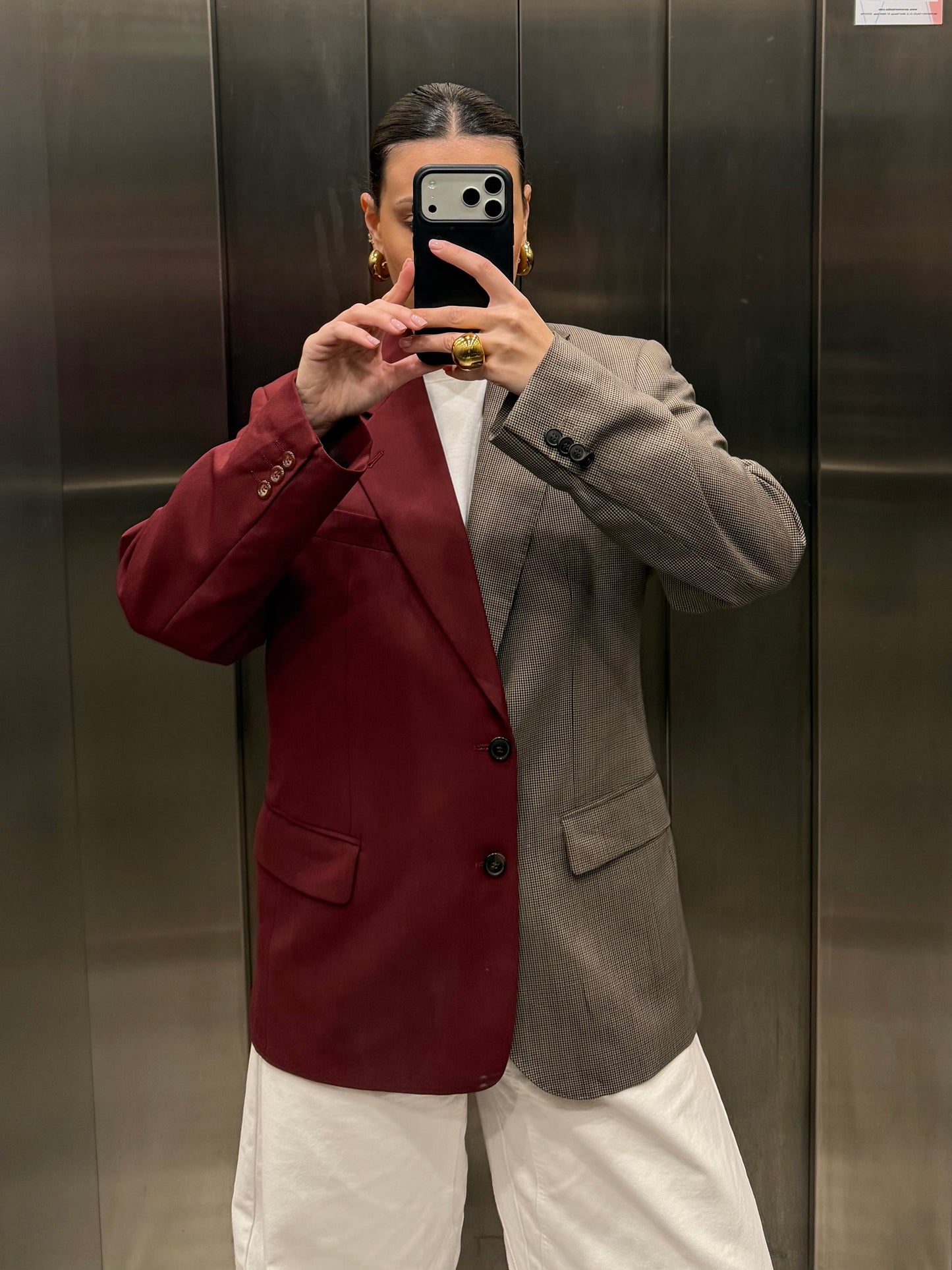 CONTRAST BLAZER 147 vidalyestudio