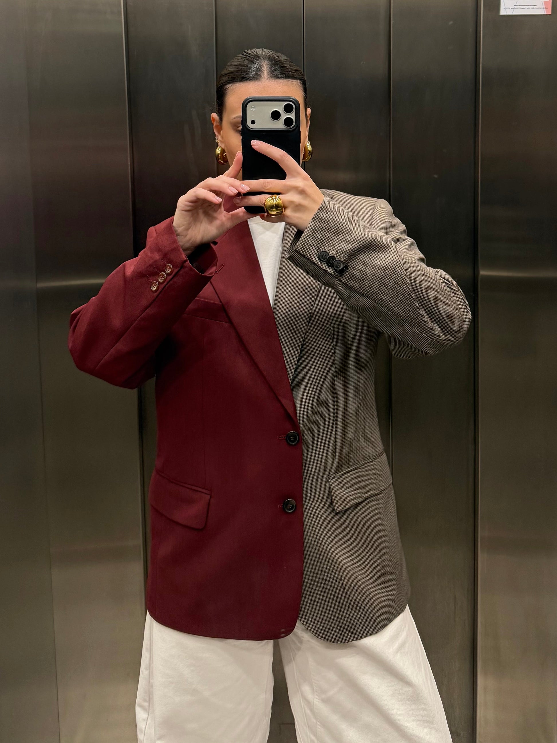 CONTRAST BLAZER 147 vidalyestudio