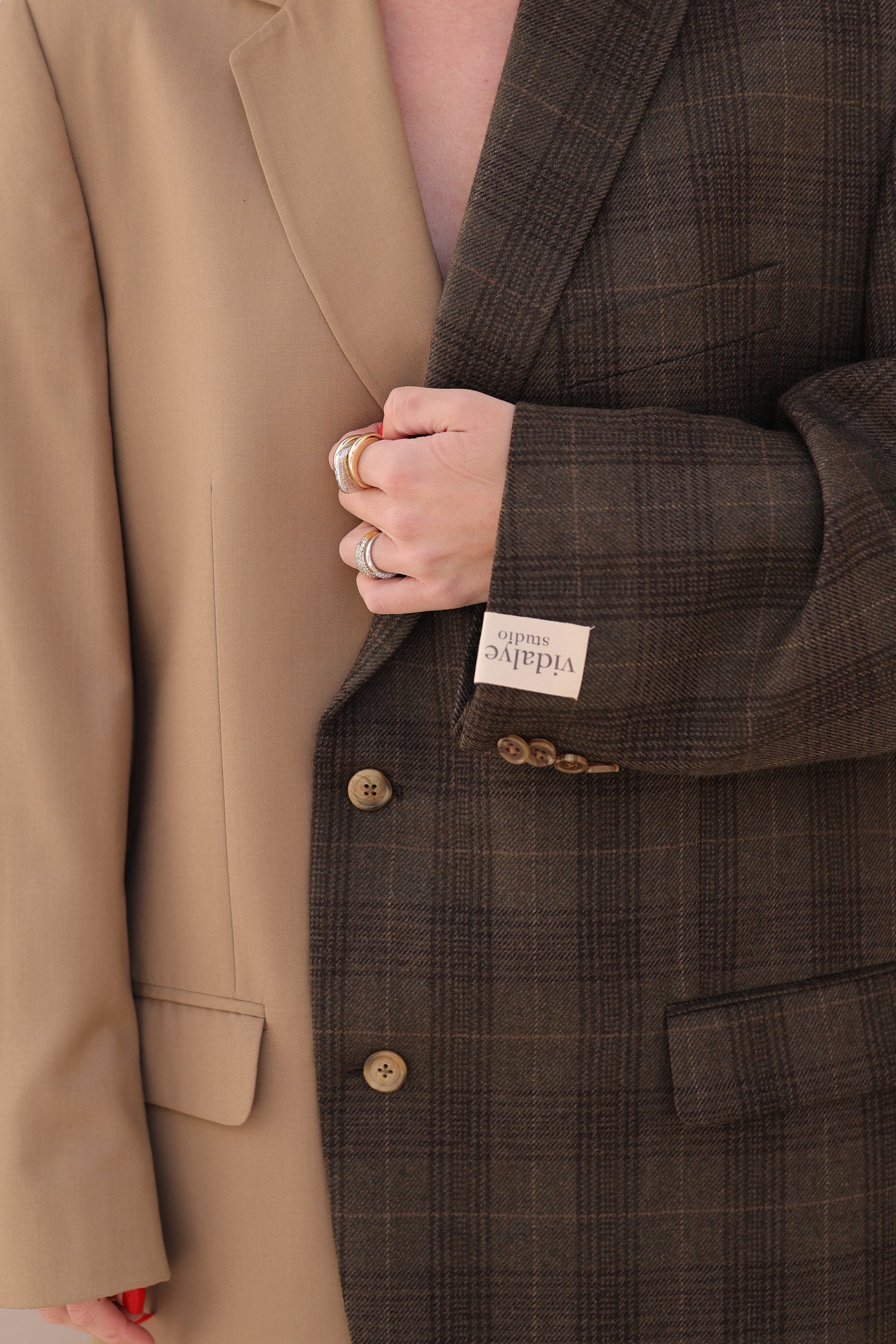 CONTRAST BLAZER 008 vidalyestudio