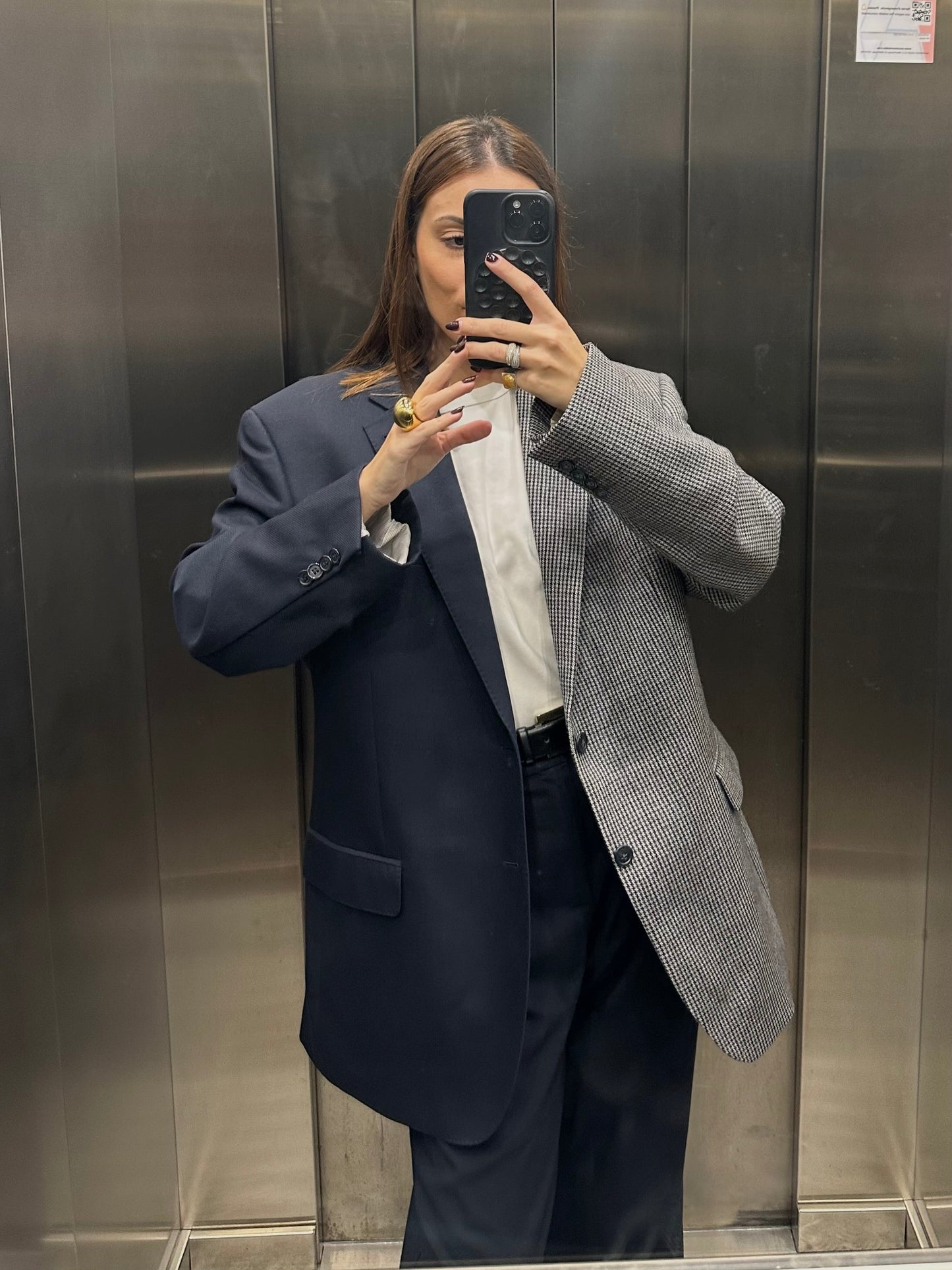 CONTRAST BLAZER 051 vidalyestudio