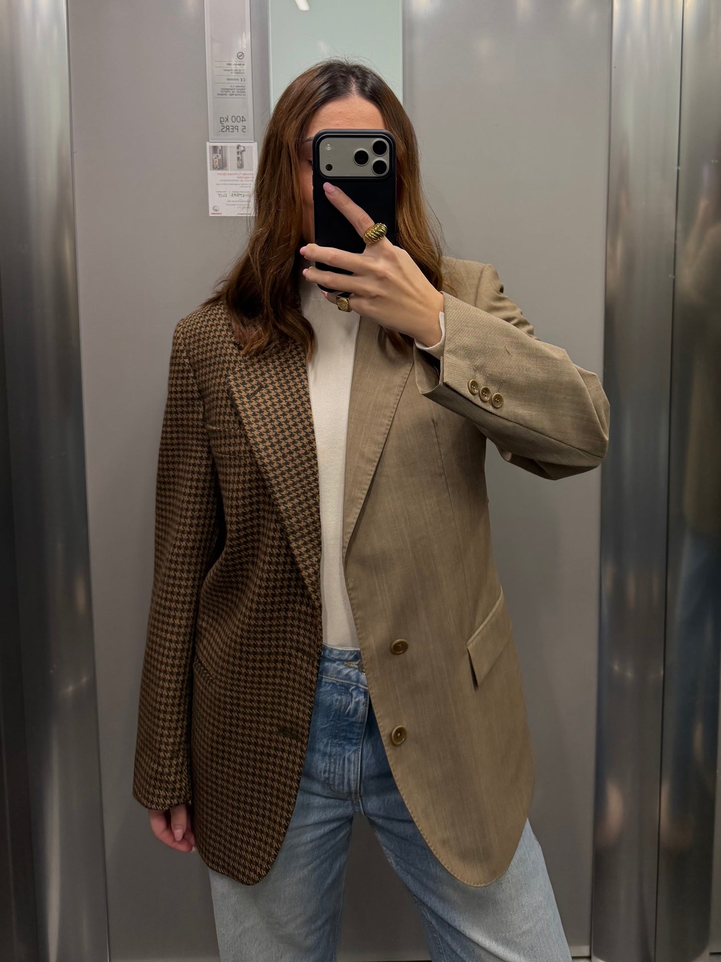 CONTRAST BLAZER 073 vidalyestudio