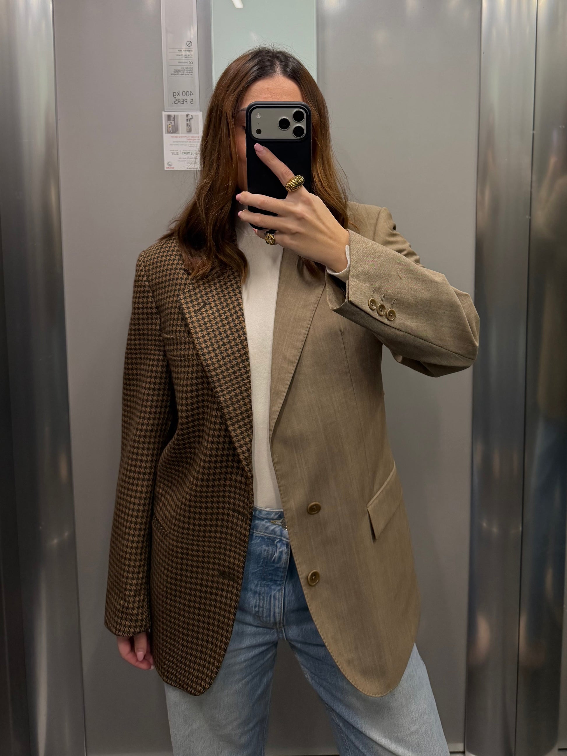 CONTRAST BLAZER 073 vidalyestudio