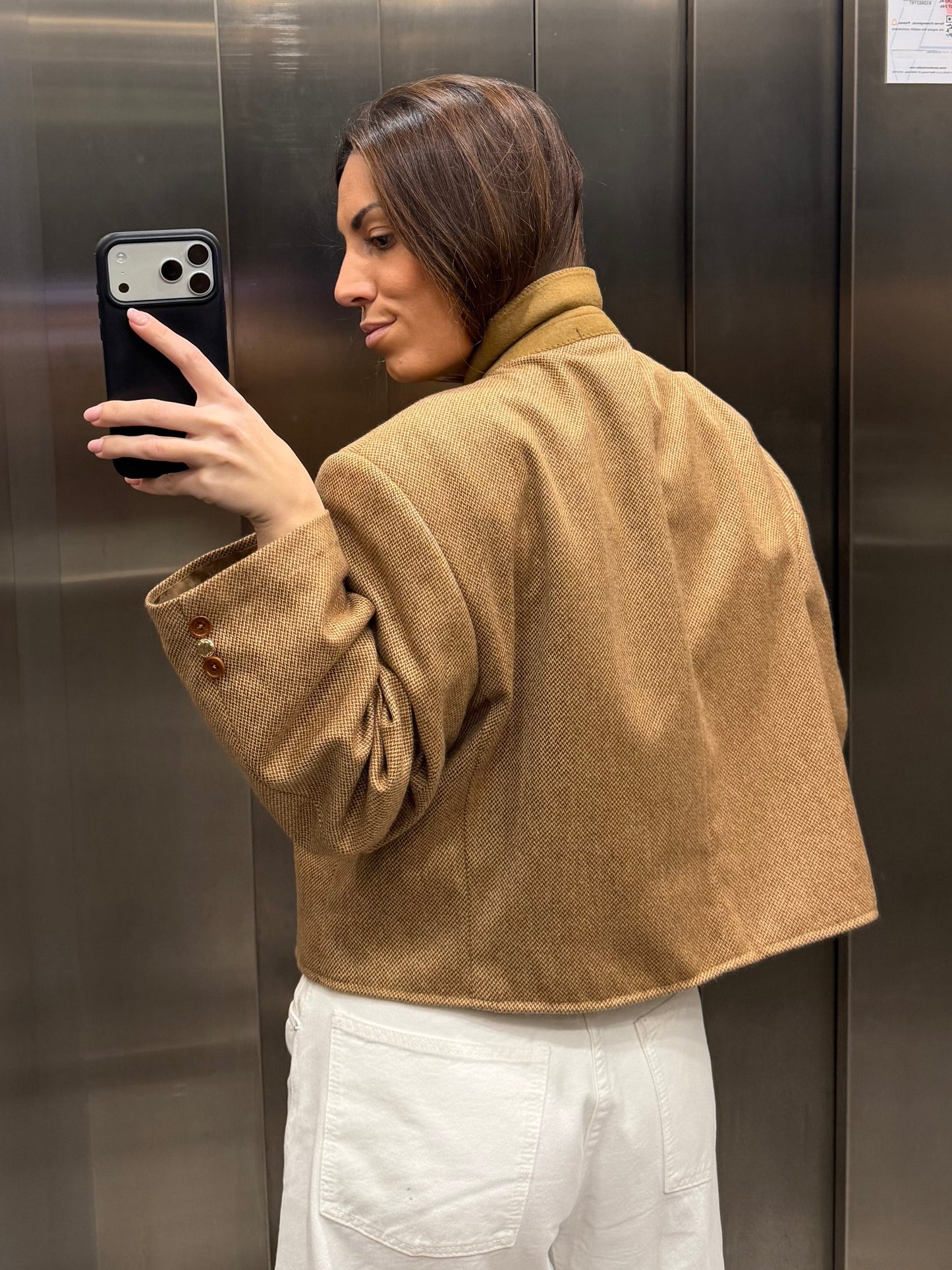 CROP GOLDEN BLAZER 005 vidalyestudio