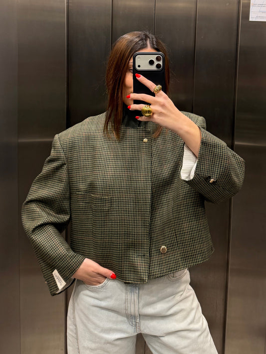 CROP GOLDEN BLAZER 028 vidalyestudio