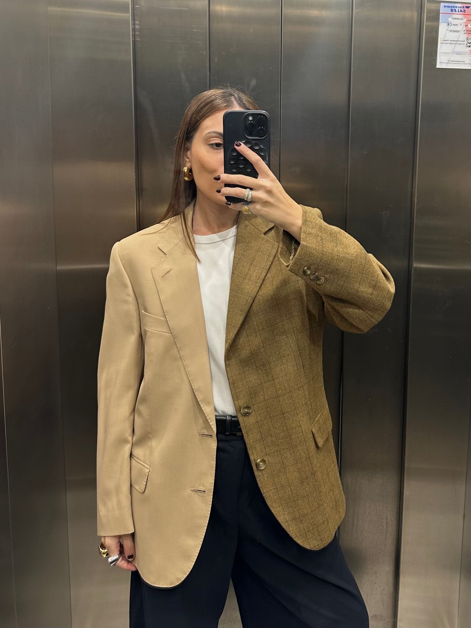 CONTRAST BLAZER 055 vidalyestudio